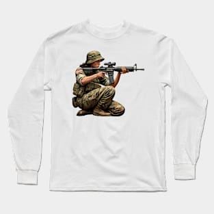 Tactical Girl Long Sleeve T-Shirt